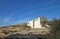 The small white chapel of St Anne on Gozo, Malta. The chapel at Dwejra was the last to be built in the countryside in Gozo