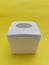 Small white tissue holder