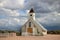 Small White Wooden Church