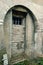 Small window in the prison cell