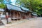 Small wood shrines in Dazaifu Tenmangu