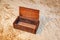A small wooden casket for storing valuables