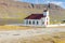 Small wooden church in Reykjanes - Iceland.