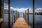 Small wooden pier at Atitlan Lake - Guatemala