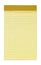 Small Yellow Lined Notepad