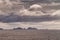 Smaller islands of Wollaston archipelago under cloudscape, Cape Horn, Chile