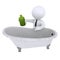 Smart 3D figure taking bath