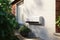 smart air conditioner mounted on a home wall