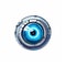 Smart Contact Lens Sprite In Comic Style