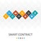 Smart Contract trendy UI template