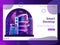 Smart Develop Space Themed Gradient Web Banner