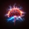 Smart Electric Brain: Lightning Connection. Generative AI