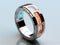 Smart electronic ring with electronic equipment