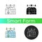 Smart greenhouse icon