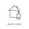 Smart home linear icon. Modern outline Smart home logo concept o