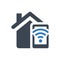 Smart home mobile control icon