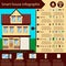 Smart house infographic