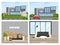 Smart House Vector flat style. Utilities icons. Architecture, interior, living set. Sale advertise brochure templates