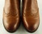 Smart leather boot toecaps