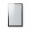 Smart Mirror Isolated With Clipping Path