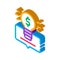Smart money solution isometric icon vector illustration
