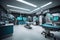 smart operating room, equipped with advanced surgical tools and technology