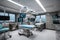 smart operating room, equipped with advanced surgical tools and technology