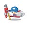Smart Plumber flag french polynesia Scroll on cartoon character design