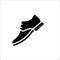Smart Shoes vector illustration. Technology & Smart Working symbol line icon.