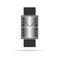 Smart watch contemporary luminous screen design