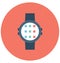 Smart Watch Isolated Vector icon that can be easily modified or edit