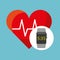Smart watch technology with heart pulse