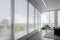 smart window with automatic blinds, sensors and lighting for optimal energy efficiency