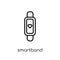 Smartband icon. Trendy modern flat linear vector Smartband icon