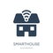 smarthouse icon in trendy design style. smarthouse icon isolated on white background. smarthouse vector icon simple and modern