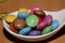 Smarties sweets macro background high quality prints