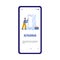 Smartphone app for plumbing service repair with professional plumbers.