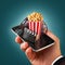 Smartphone application for online buying and booking cinema tickets. Live watching movies and video.