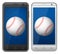 Smartphone baseball