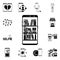 Smartphone basket icon. Mobile concept icons universal set for web and mobile