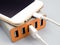 Smartphone charging with multiport USB power adaptor
