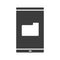 Smartphone file manager icon