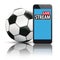 Smartphone Football Livestream