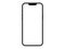 Smartphone frameless mockup. iPhone 13 pro max. iPhone mockup.