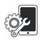 Smartphone gear wrench support call center