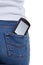 Smartphone jeans pocket