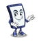 Smartphone Mascot Presenting