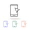 smartphone navigator icon. Elements of simple web icon in multi color. Premium quality graphic design icon. Simple icon for