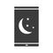 Smartphone night mode icon