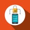 smartphone padlock secure data